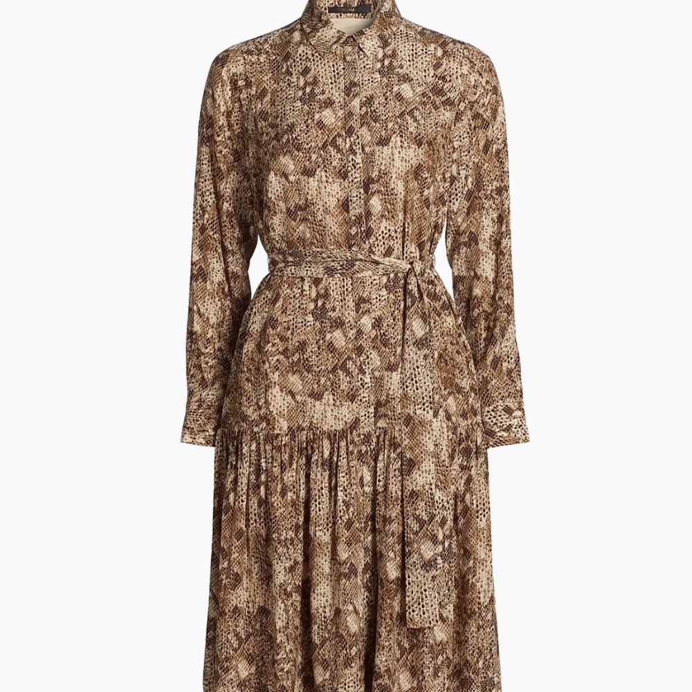 Kobi Halpern Snakeskin dress XL 398$